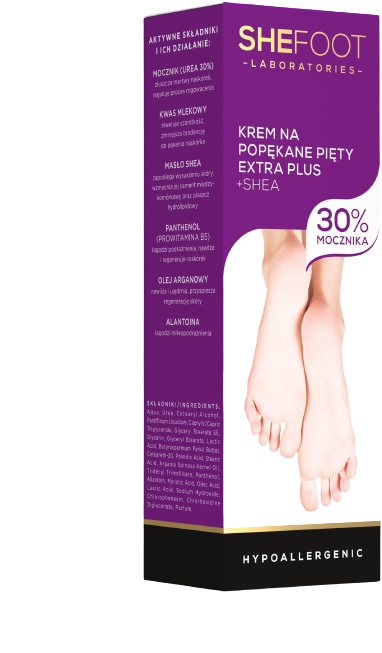 krem na popękane pięty  Shefoot krem na popękane pięty extra plus 75ml