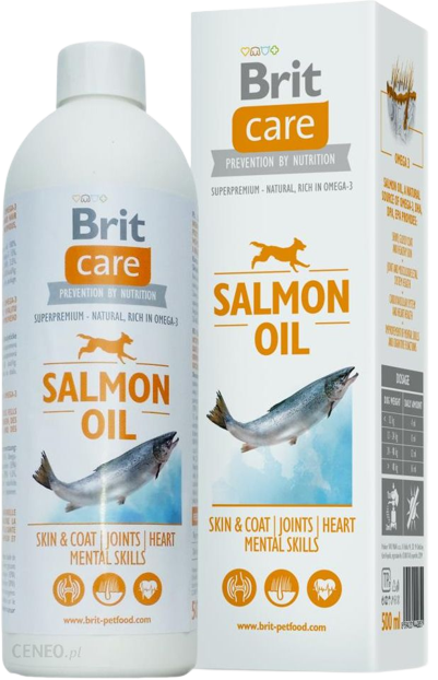 olej z łososia dla psa  Brit Care Olej Z Łososia 1000Ml