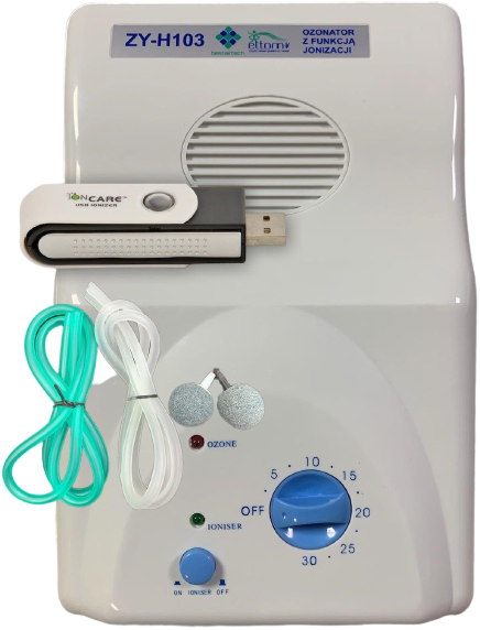 ozonator do żywności   Ozonator jonizator ELTOM ZY-H103 PREMIUM + 5 GRATISÓW. Uniwersalny, do żywności, do samochodu, do domu