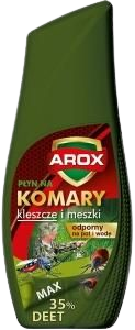  środków na komary  Arox Płyn Na Komary I Kleszcze Max Moro 50Ml