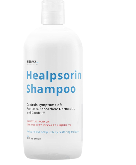 szampon na łuszczycę  Healpsorin szampon do pielęgnacji skóry głowy ze zmianami łuszczycowymi 500ml