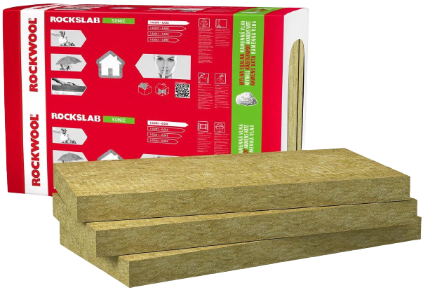 welna mineralna  Rockwool Wełna Mineralna Rockslab Sonic 7cm