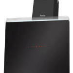 okap czarny marki Amica, nowoczesny