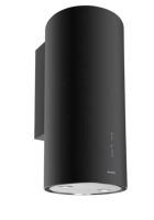 okap pionowy, walcowaty, czarny marki Ciarko